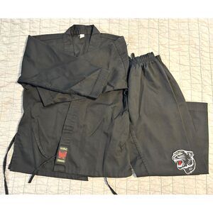 Young Champions USA Double Dragon Martial Arts Jacket and Pant Set Youth Size 1